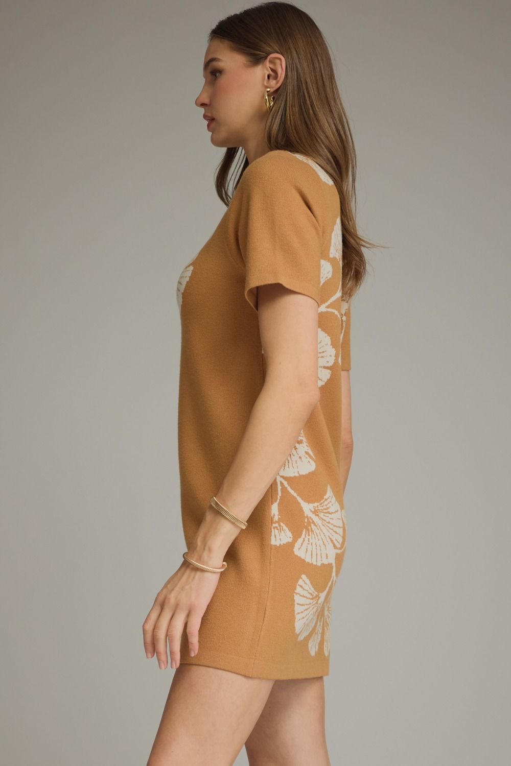 Botanical Sweater Dress