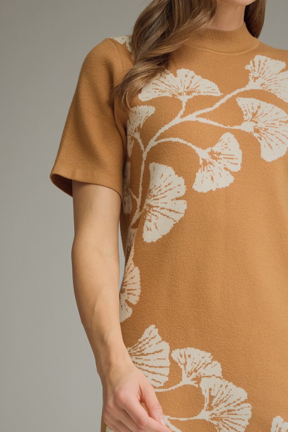 Botanical Sweater Dress