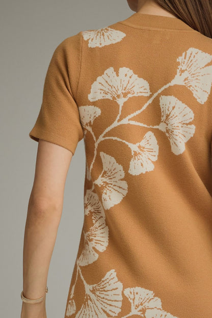 Botanical Sweater Dress