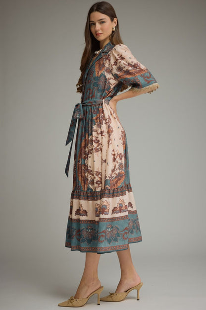 Bohemian Paisley Dress