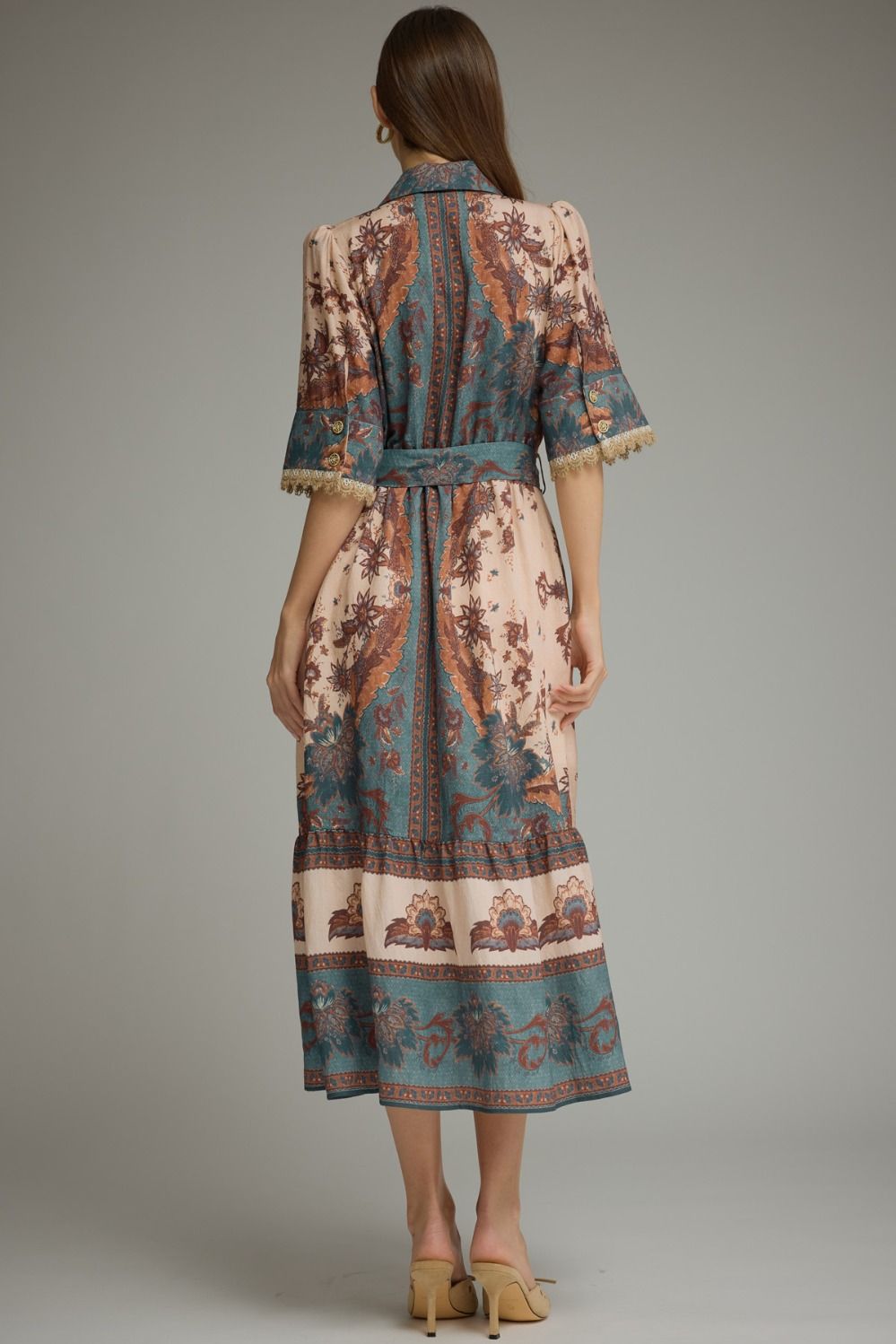 Bohemian Paisley Dress