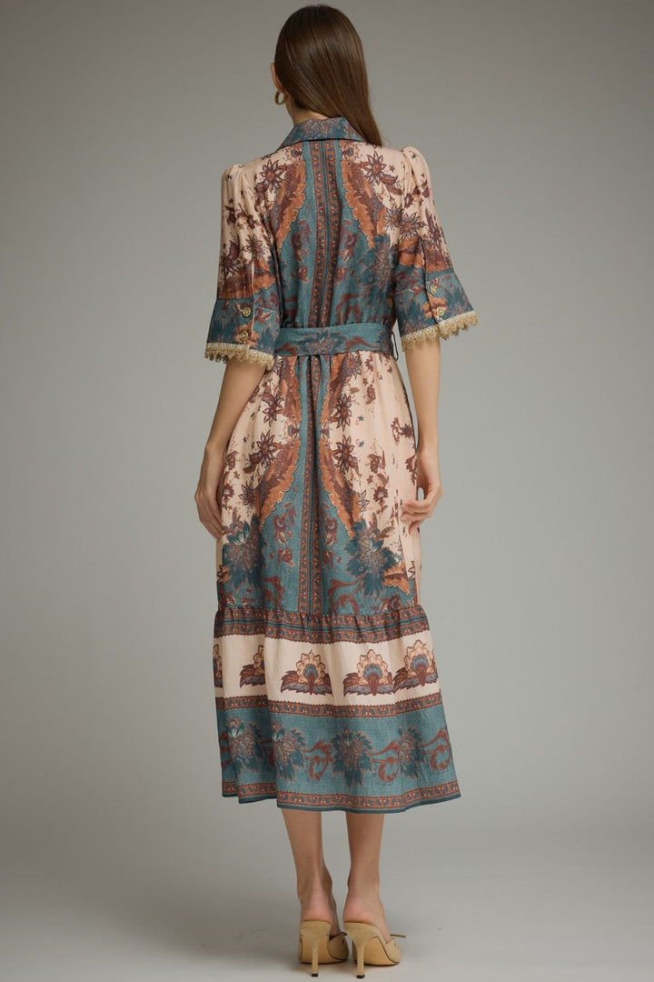 Bohemian Paisley Dress