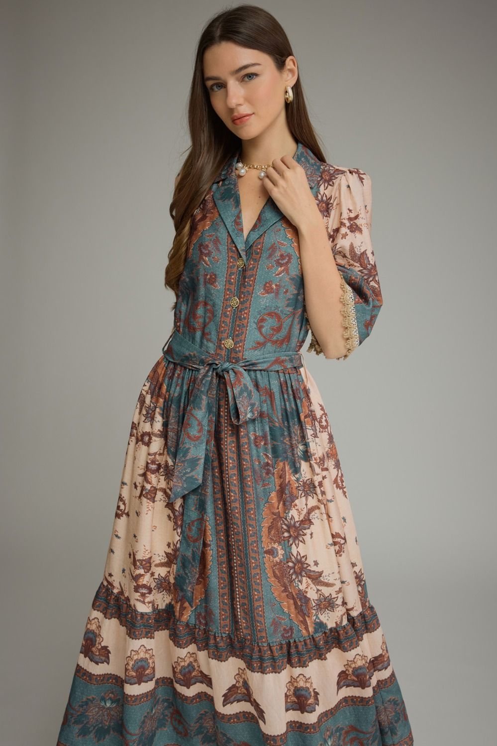 Bohemian Paisley Dress