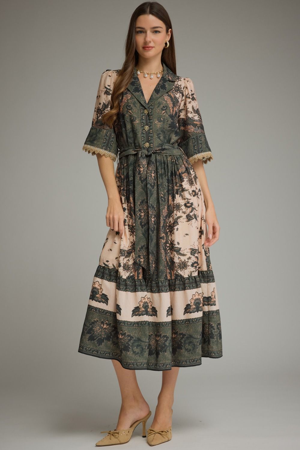 Bohemian Paisley Dress