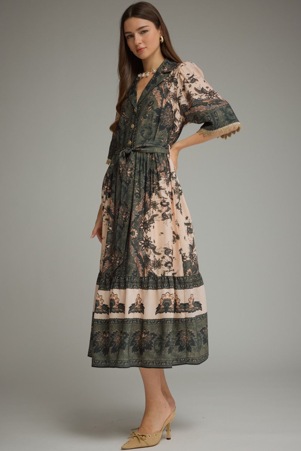 Bohemian Paisley Dress