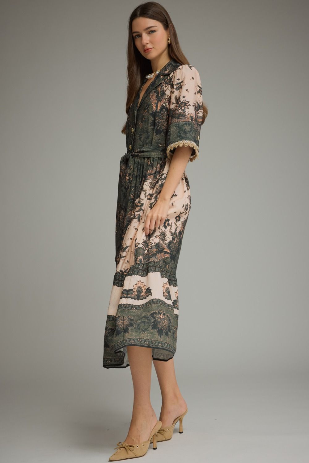 Bohemian Paisley Dress