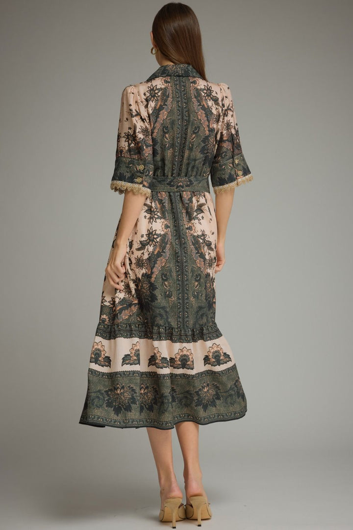 Bohemian Paisley Dress