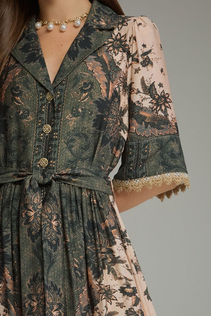 Bohemian Paisley Dress