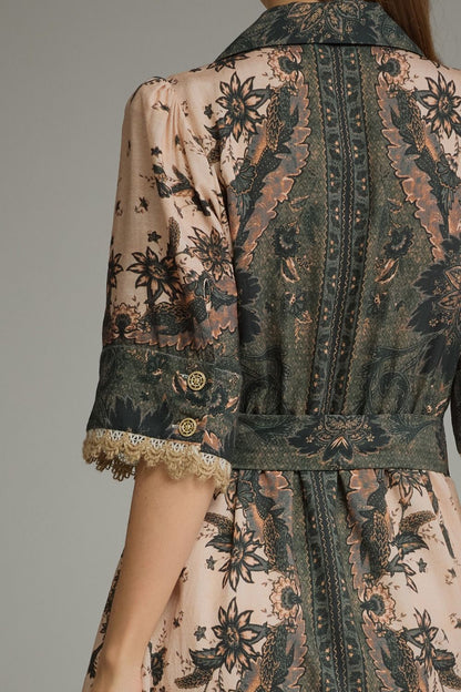 Bohemian Paisley Dress