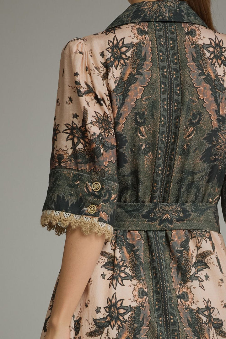 Bohemian Paisley Dress