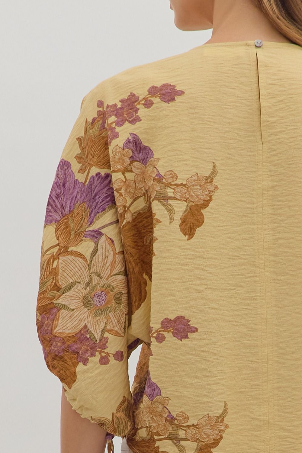 Botanical Sleeve Top