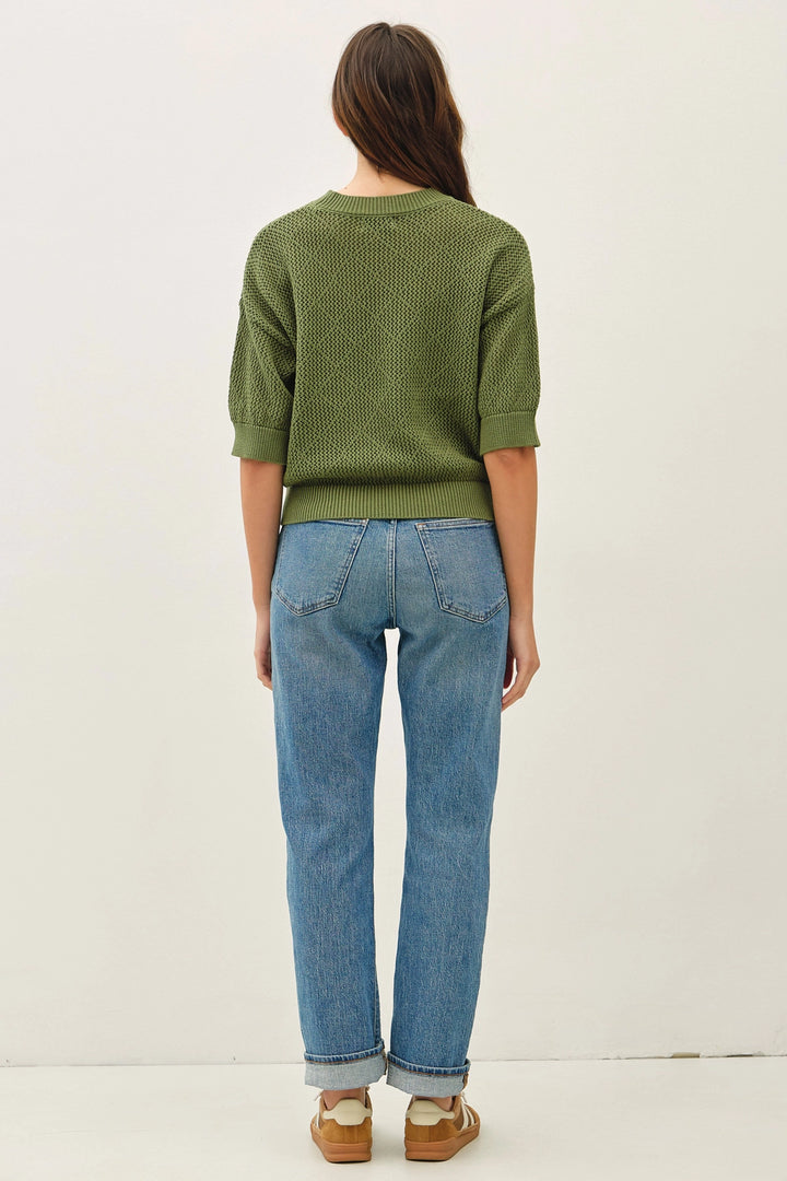 Diamond Stitch Knit top