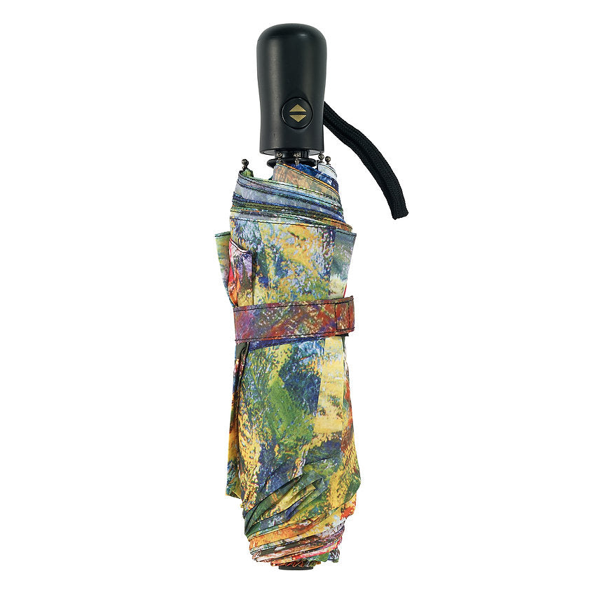 Large Willow At Giverny by Monet Folding Umbrella