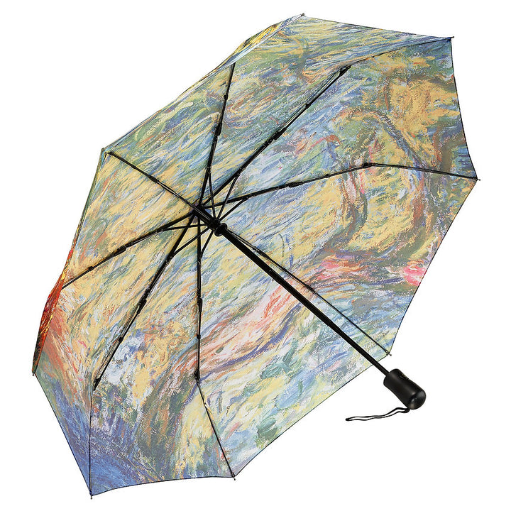 Large Willow At Giverny by Monet Folding Umbrella