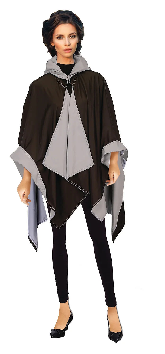 Art Inspired Reversible Rain Cape