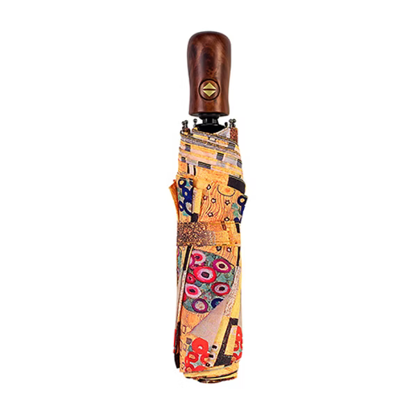 The Kiss by Klimt - Folding Umbrella