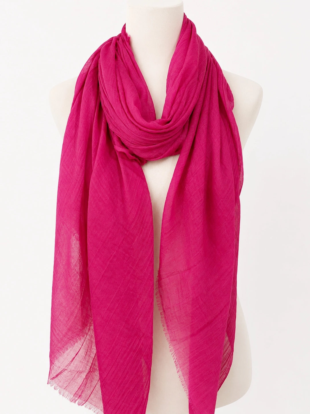 Lightweight Solid Color Scarf
