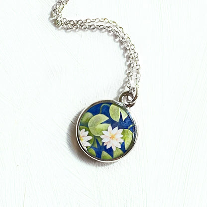 Seed & Sky 'Waterlilies' Necklace