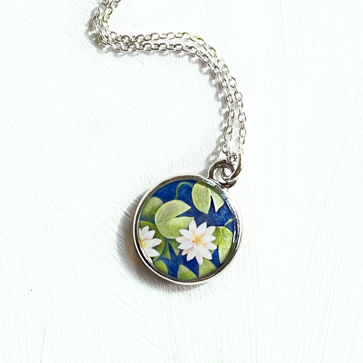 Seed & Sky 'Waterlilies' Necklace