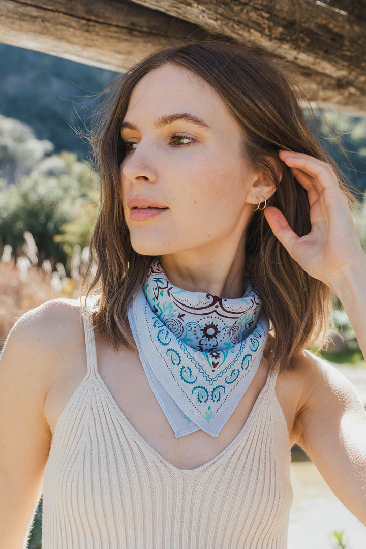 Vintage Paisley Bandana