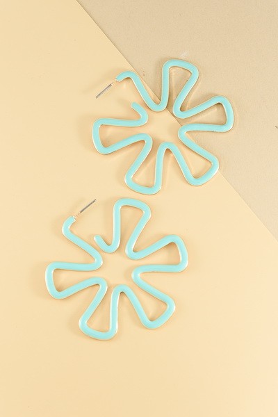 Open Work Floral Hoop