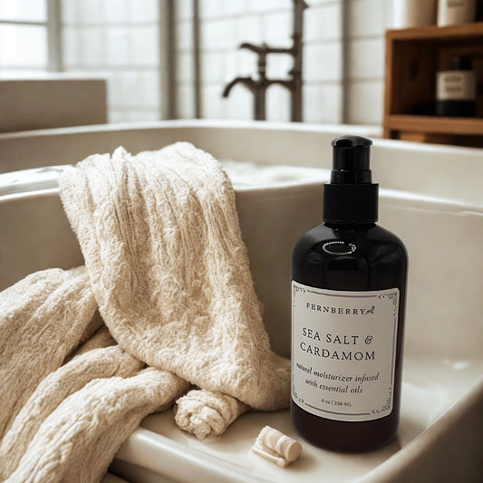 Fernberry Vegan Lotion - Sea Salt & Cardamom