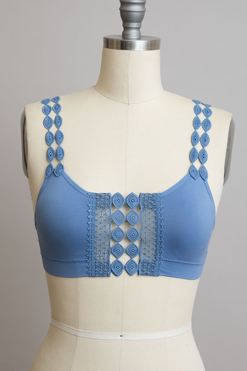 Eye Lace Applique Bralette