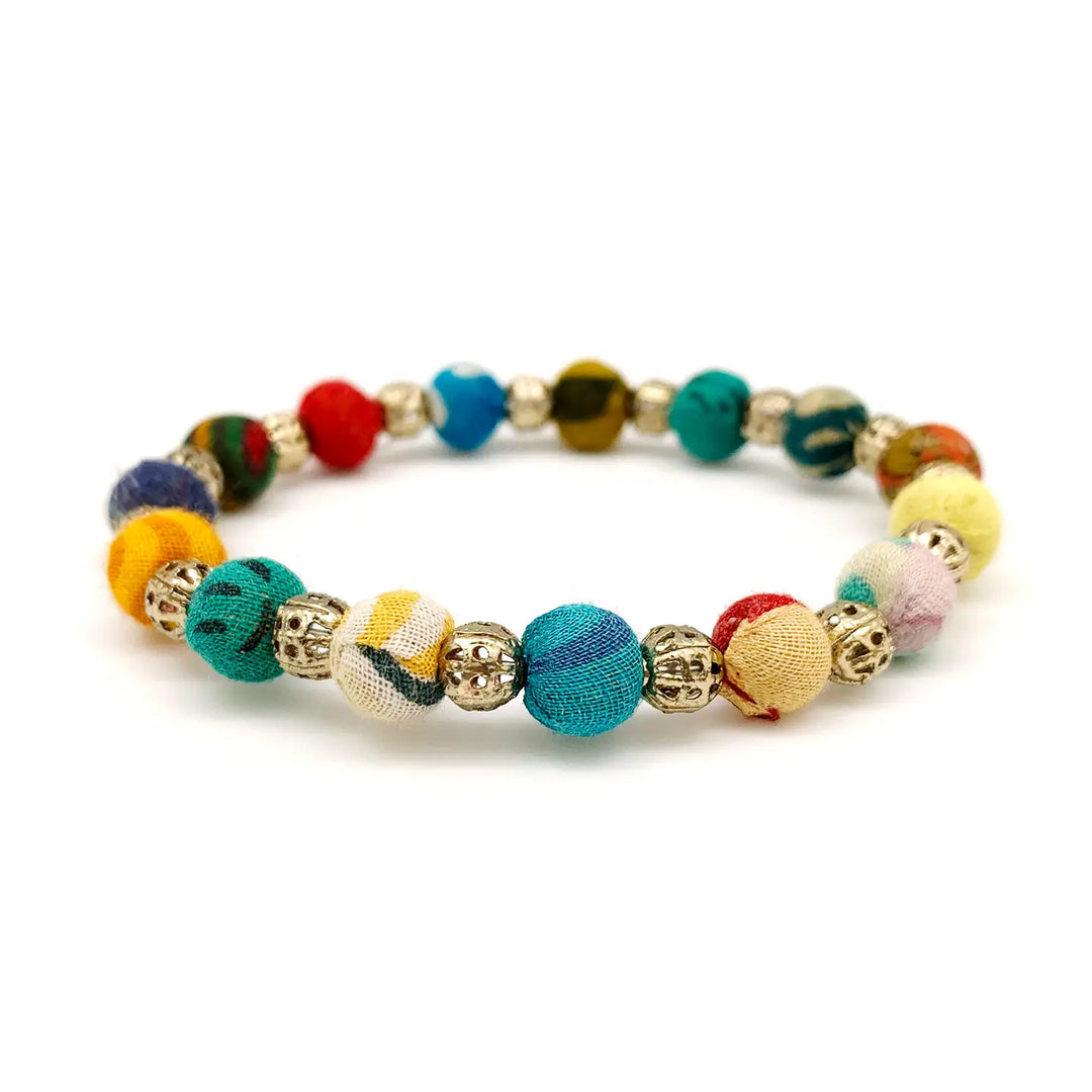 Aasha Single Beaded Stretch Bracelet