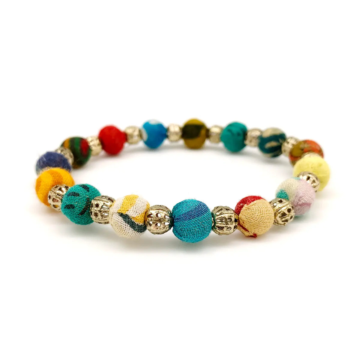 Aasha Single Beaded Stretch Bracelet