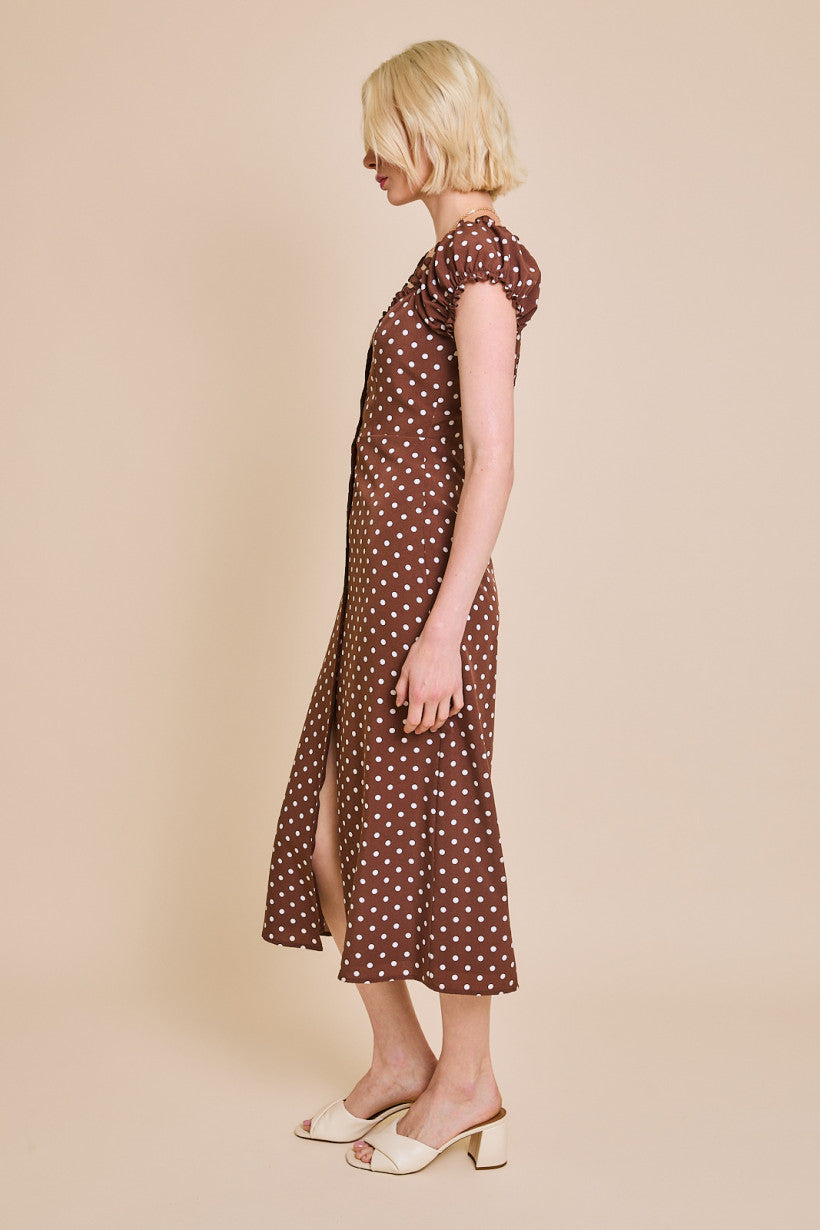 Vintage Style Polka Dot Dress