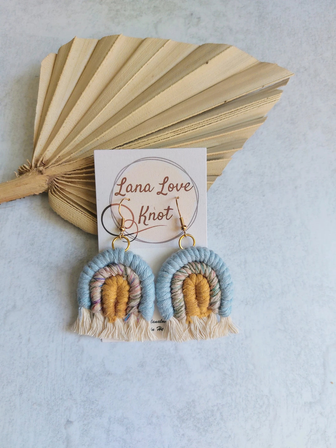 Macramé Rainbow Dangles