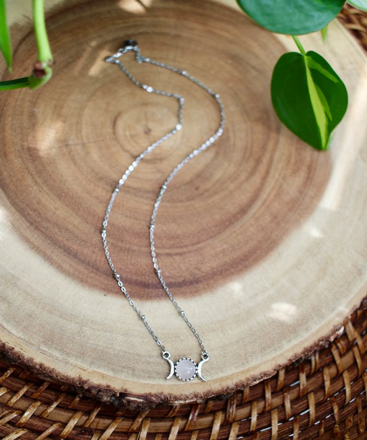 Dainty Triple Moon Necklace