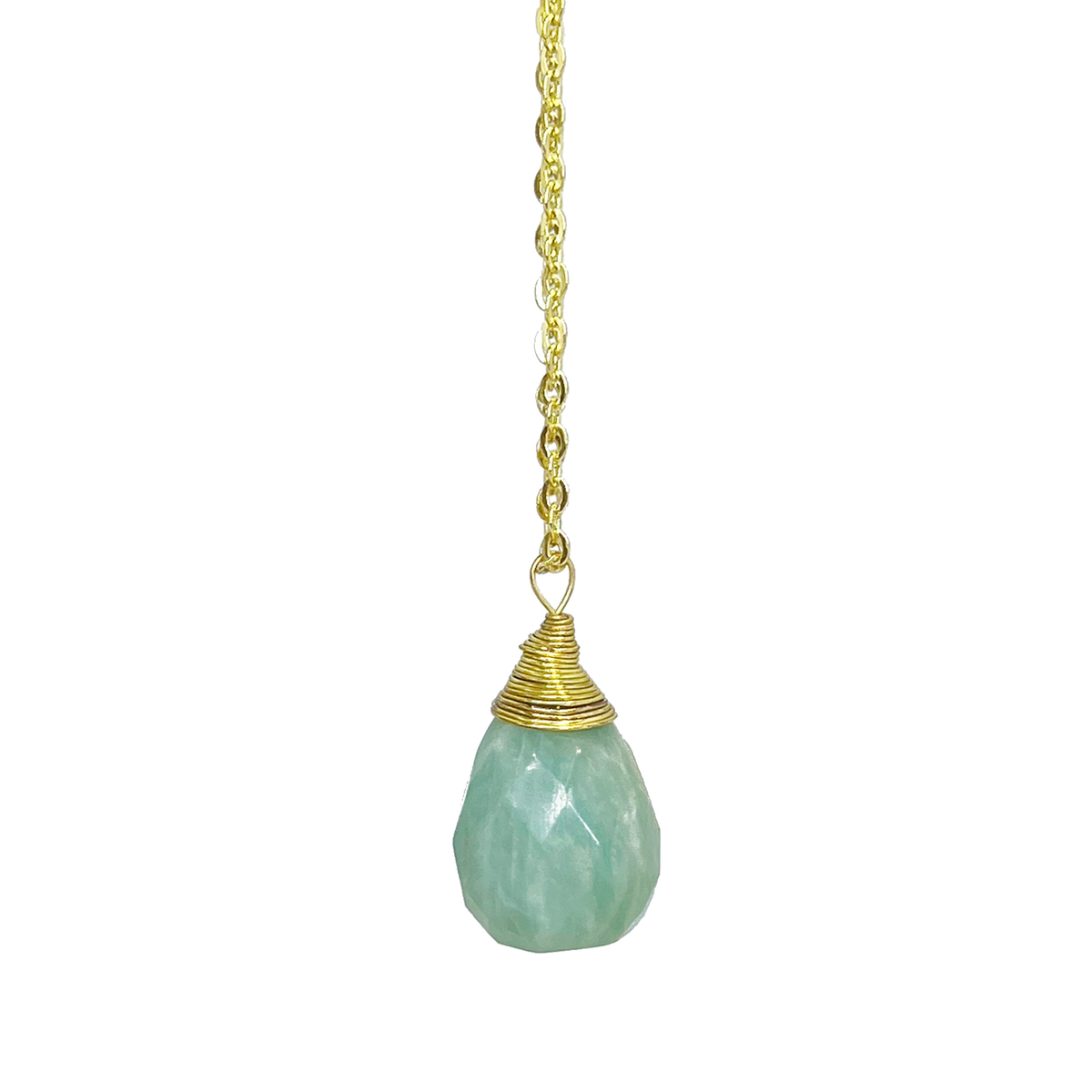 Anju Wire Wrapped Gemstone Necklace