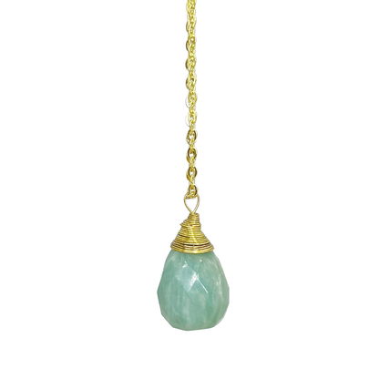 Anju Wire Wrapped Gemstone Necklace
