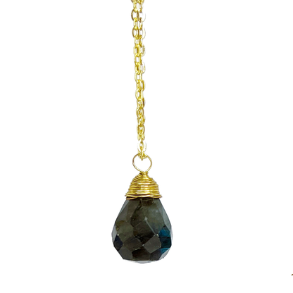 Anju Wire Wrapped Gemstone Necklace