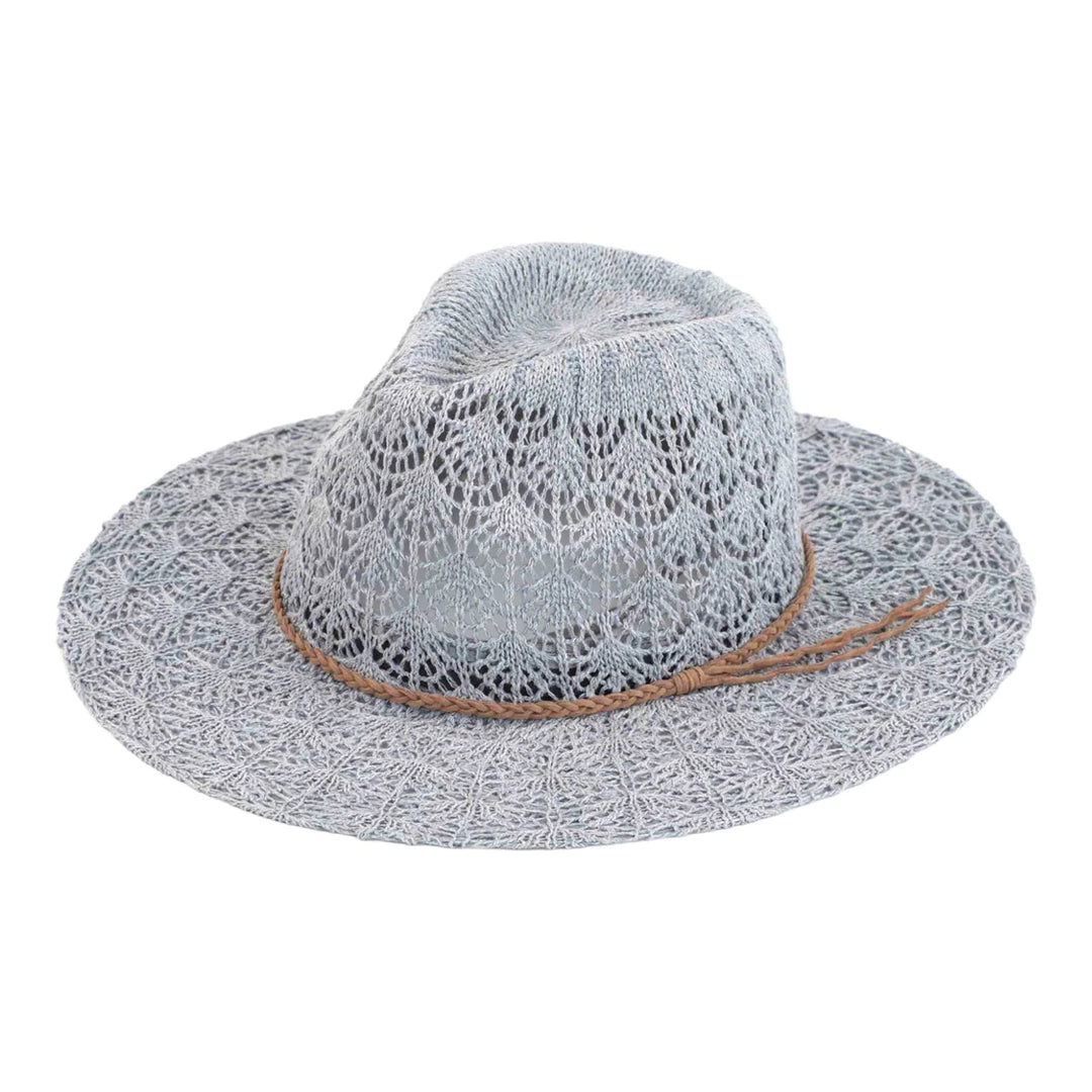 Horseshoe Lace Panama Hat