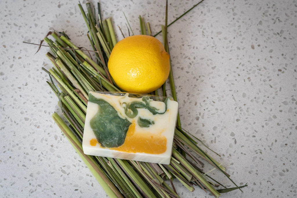 The Appalachian Goat - Lemongrass  Goat's Milk Soap