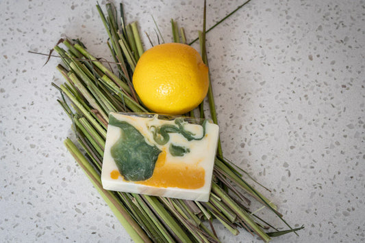 The Appalachian Goat - Lemongrass  Goat's Milk Soap