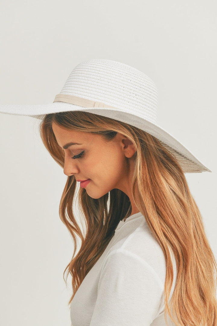 'Always On Vacay' Sequin Detail Floppy Hat