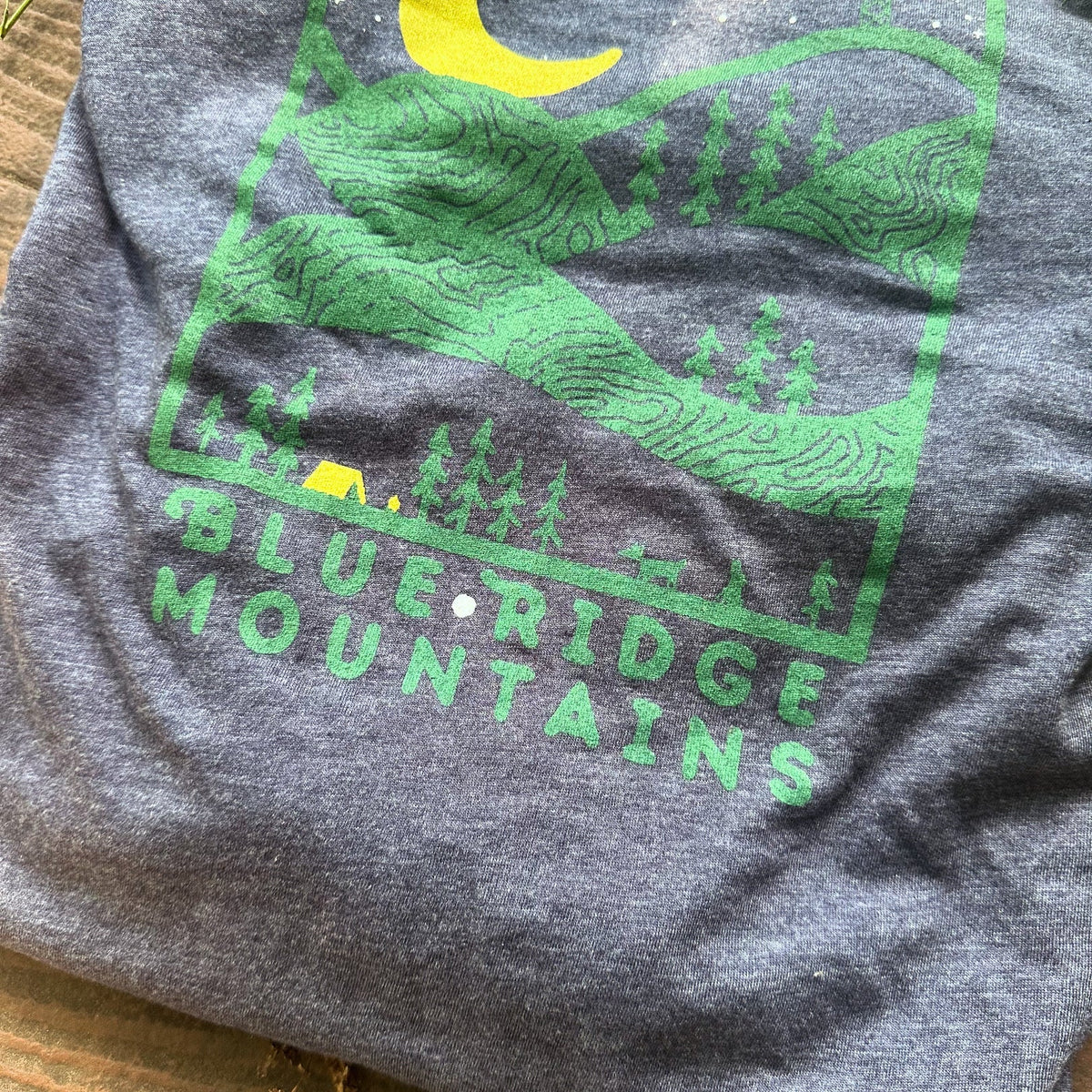 Asheville Night Ridge Longsleeve Tee