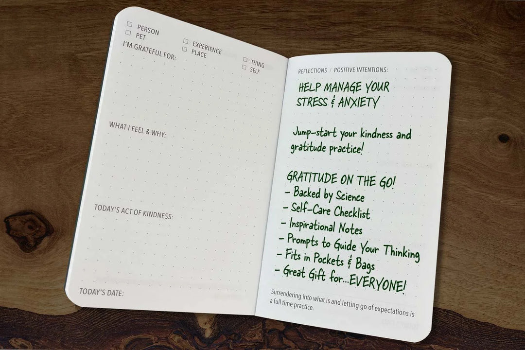Pockitudes Gratitude Journal  'Wisdom' 3-pack