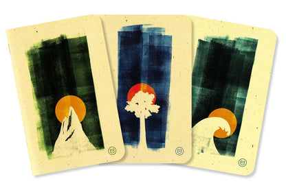 Pockitudes Gratitude Journal - 'Rising' 3-Pack