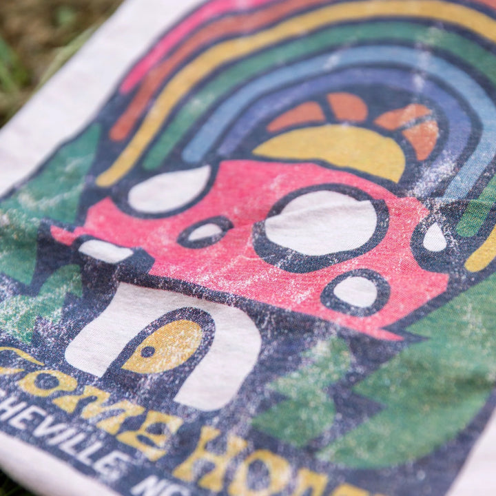Asheville Welcome Home Mushroom Tee - Unisex