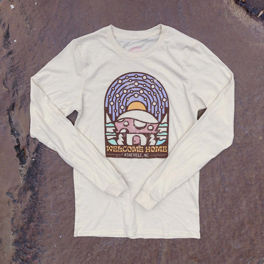 Asheville 'Welcome Home' Long Sleeve Top