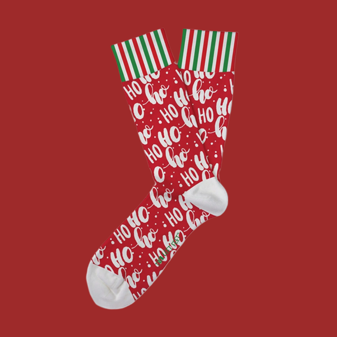 'Ho Ho Ho' Christmas Socks