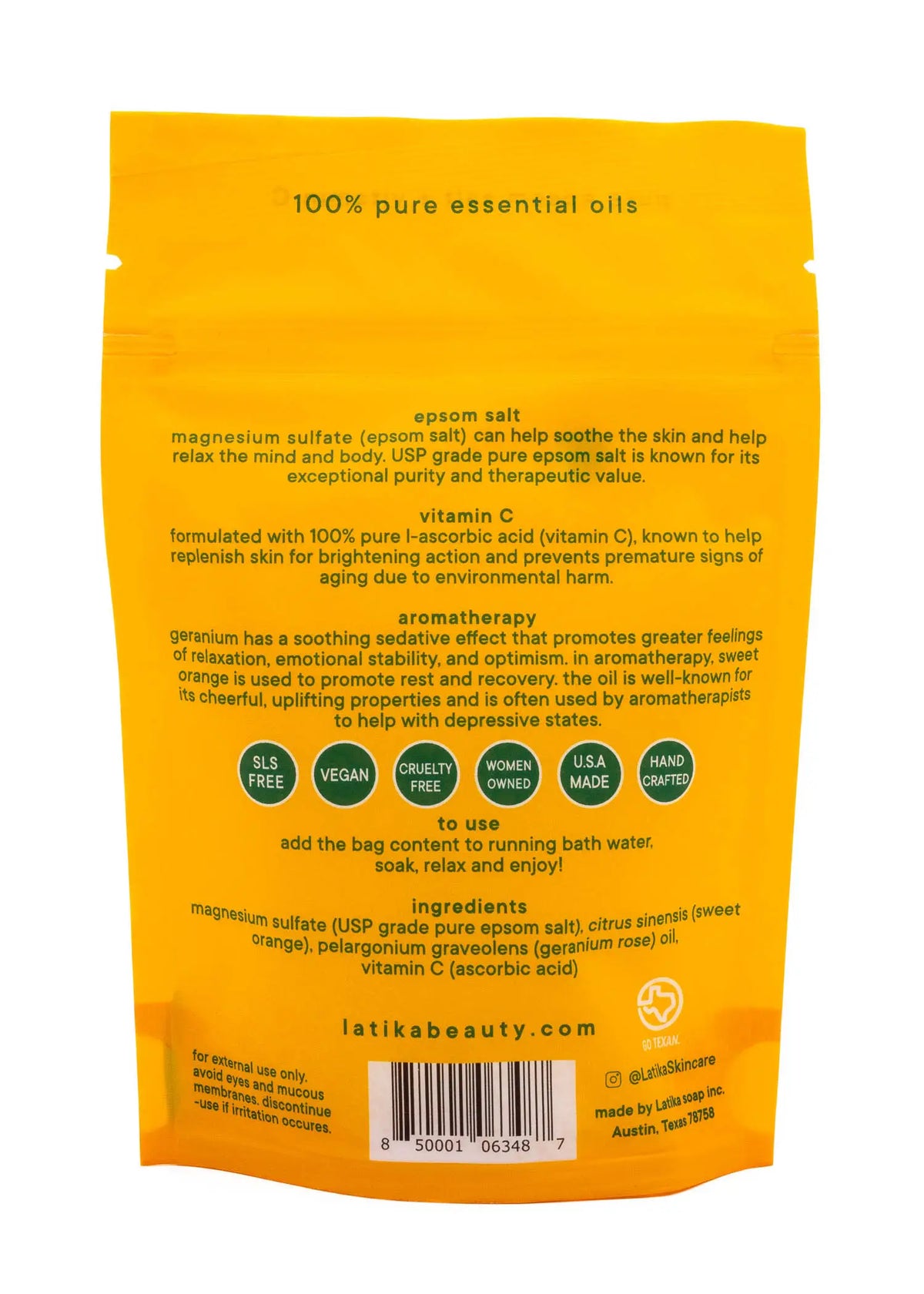Latika Bath Soaks