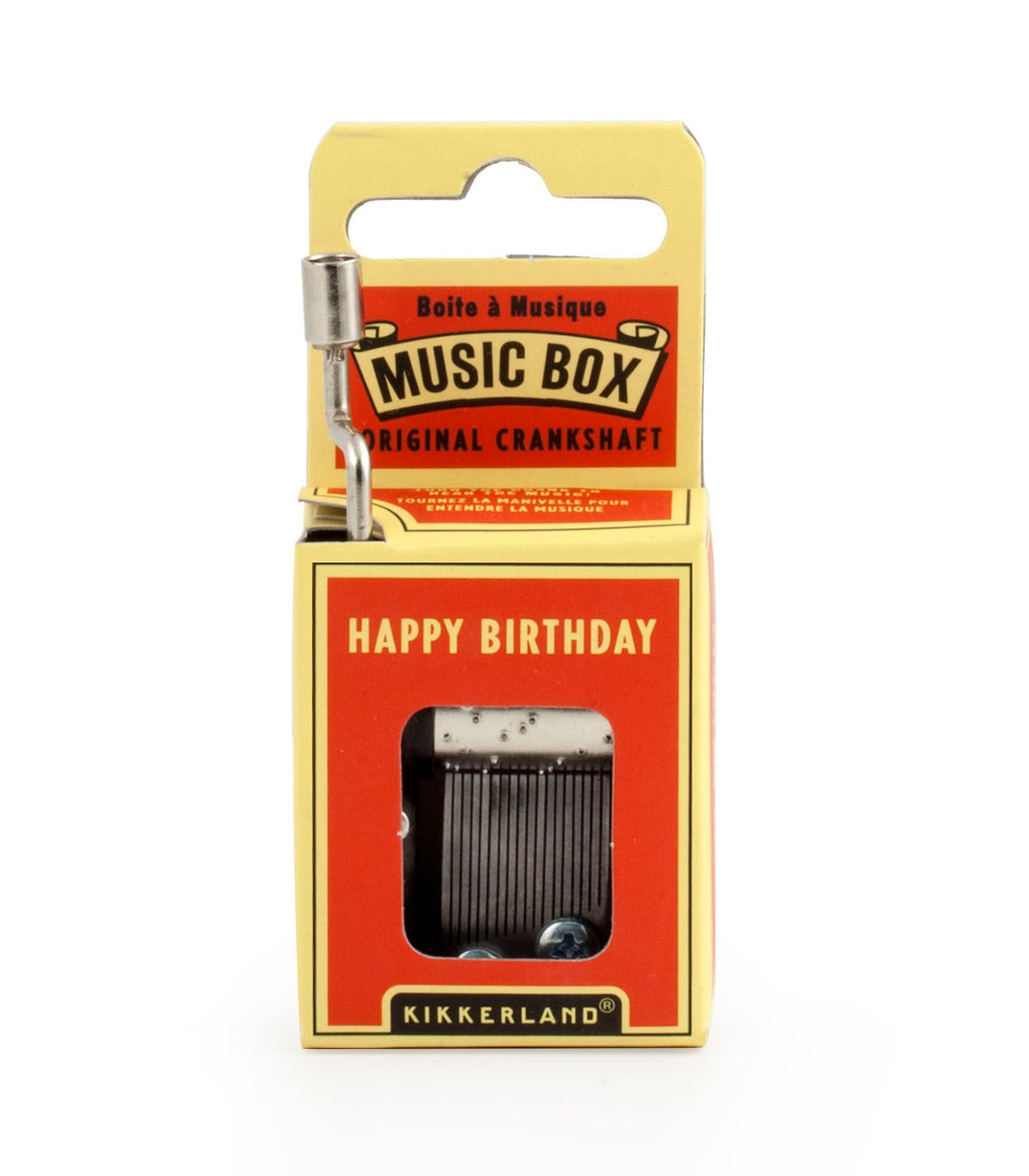 Crank Music Box - Happy Birthday