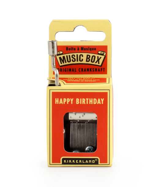 Crank Music Box - Happy Birthday