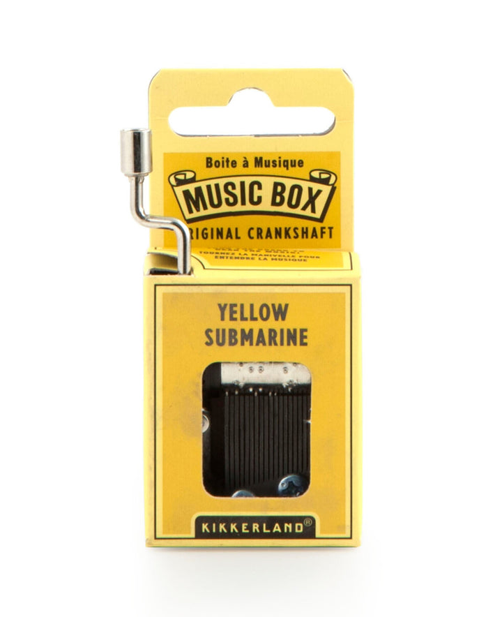 Crank Music Box - Yellow Submarine