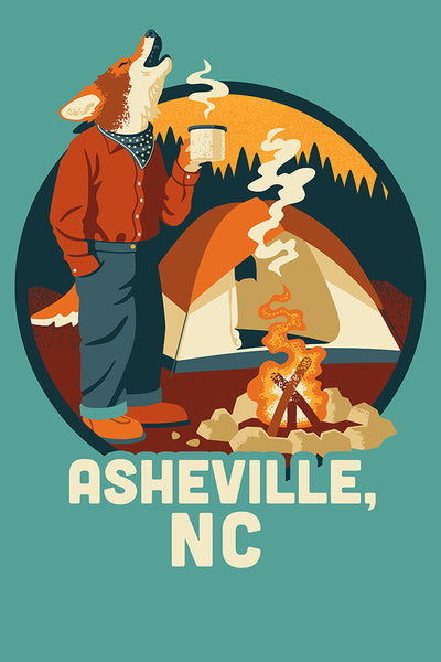 Asheville Puzzle - Camping Coyote